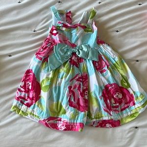 24month girls formal summer cotton dress